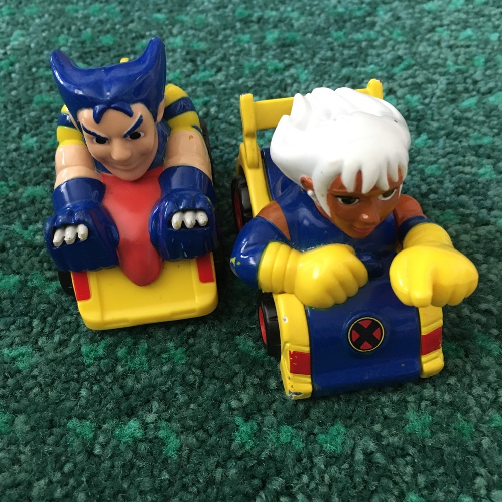 X-men toys - Wolverine and Storm